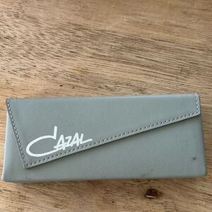 Cazal luxury sunglass eyeglass case gray